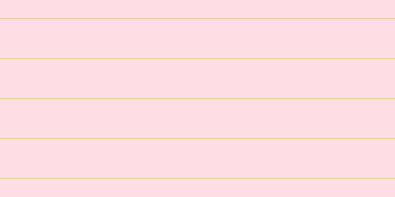 #ffbdce (50%), #dbd393 horizontal lines, two pixels wide, seventy-nine pixels apart