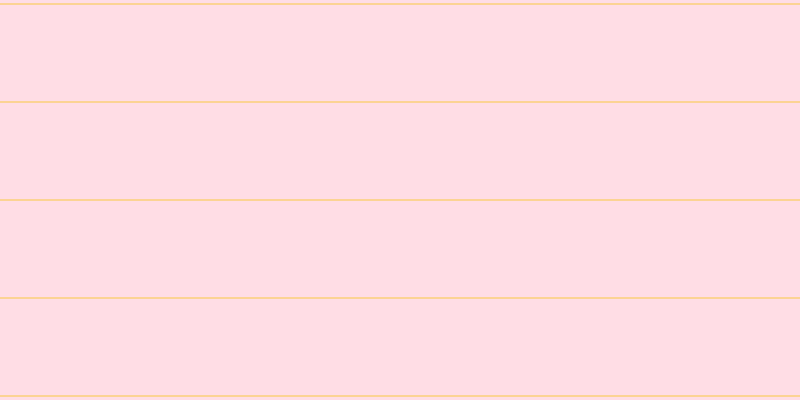 #ffbdce (50%), #fcd393 horizontal lines, two pixels wide, ninety-six pixels apart