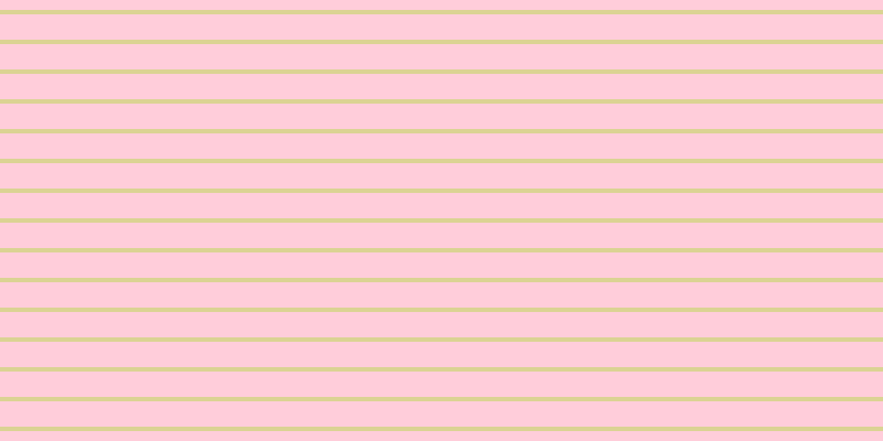 #ffbdce (75%), #dbd393 horizontal lines, four pixels wide, twenty-three pixels apart