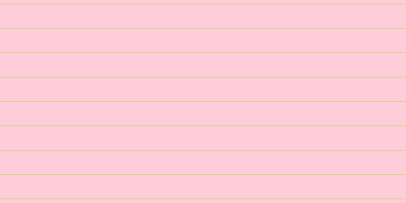 #ffbdce (75%), #dbd393 horizontal lines, two pixels wide, forty-six pixels apart