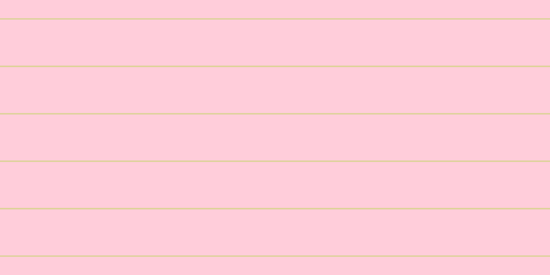 #ffbdce (75%), #dbd393 horizontal lines, two pixels wide, sixty-seven pixels apart