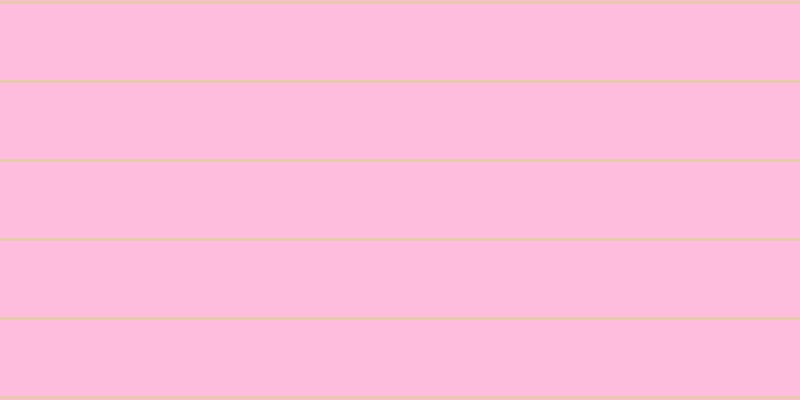 #ffbdde, #dbd393 horizontal lines, two pixels wide, seventy-seven pixels apart