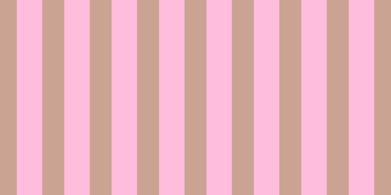 #ffbdde, #caa393 vertical lines, forty-five pixels wide, fifty-two pixels apart