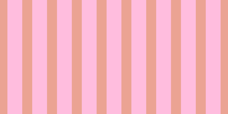 #ffbdde, #eba393 vertical lines, thirty-five pixels wide, fifty-two pixels apart