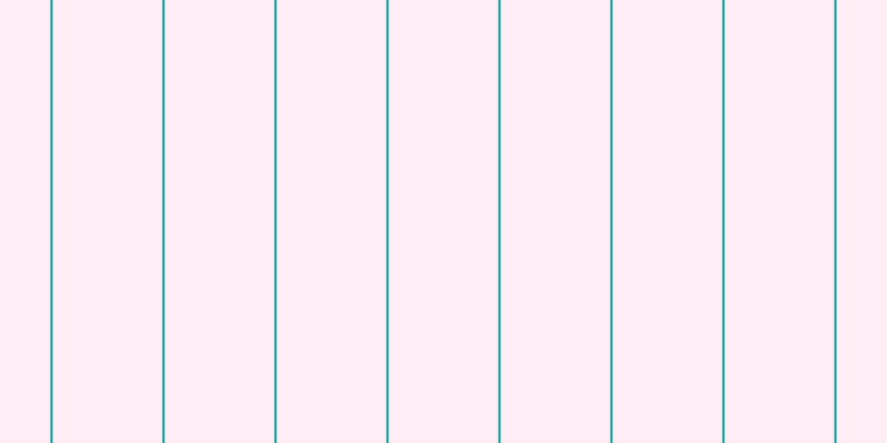 #ffbdde (25%), #04a393 vertical lines, two pixels wide, ninety-nine pixels apart