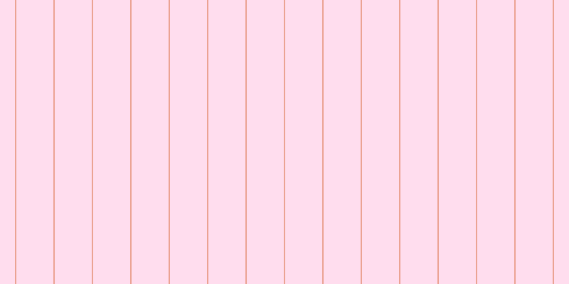 #ffbde0 (50%), #eba393 vertical lines, two pixels wide, fifty-two pixels apart