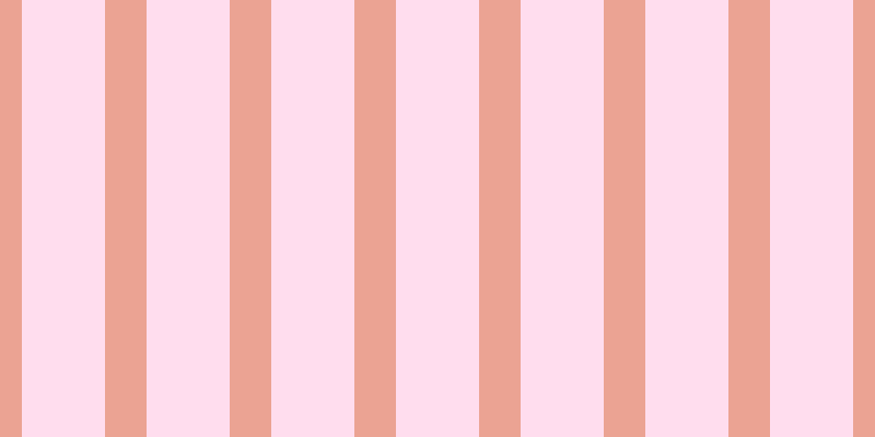 #ffbde0 (50%), #eba393 vertical lines, thirty-eight pixels wide, seventy-six pixels apart