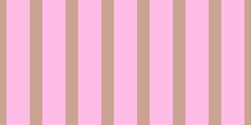 #ffbde7, #caa393 vertical lines, forty pixels wide, seventy-four pixels apart