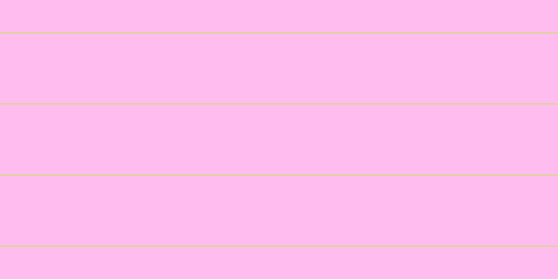 #ffbdef, #dbd393 horizontal lines, two pixels wide, one hundred pixels apart