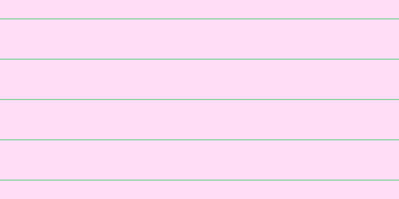 #ffbdf0 (50%), #78d393 horizontal lines, two pixels wide, seventy-nine pixels apart