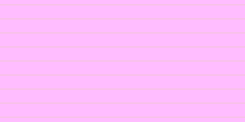 #ffbdff, #dbd393 horizontal lines, one pixels wide, forty-five pixels apart