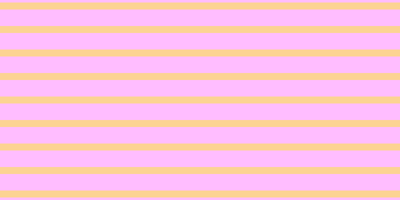 #ffbdff, #fcd393 horizontal lines, fourteen pixels wide, thirty-three pixels apart