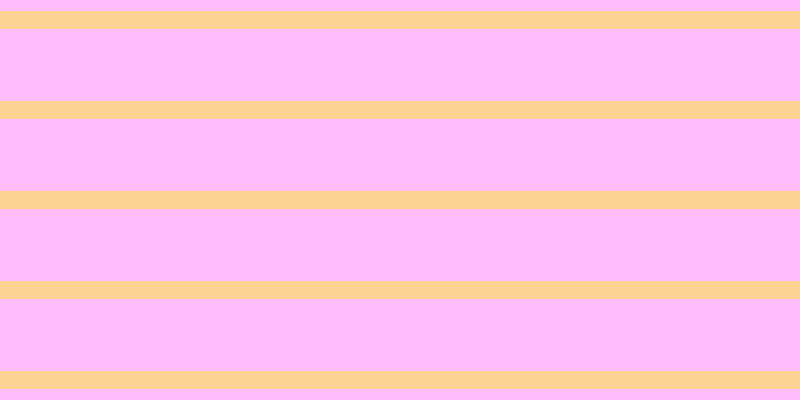 #ffbdff, #fcd393 horizontal lines, eighteen pixels wide, seventy-two pixels apart