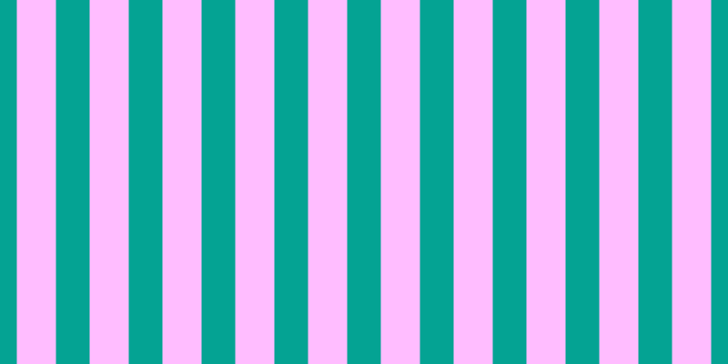 #ffbdff, #04a393 vertical lines, thirty-seven pixels wide, forty-three pixels apart