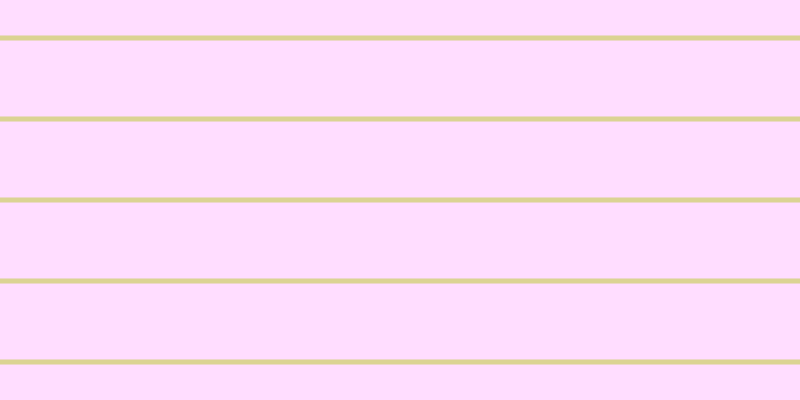 #ffbdff (50%), #dbd393 horizontal lines, five pixels wide, seventy-six pixels apart