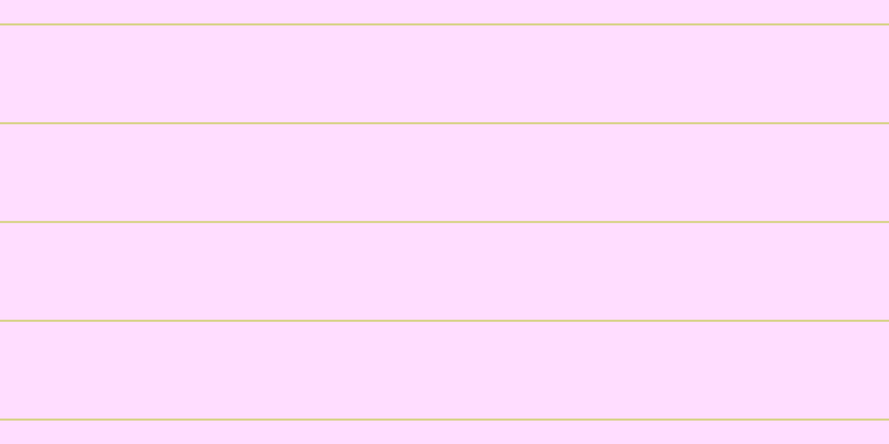 #ffbdff (50%), #dbd393 horizontal lines, two pixels wide, eighty-seven pixels apart