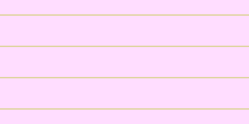 #ffbdff (50%), #dbd393 horizontal lines, four pixels wide, ninety-seven pixels apart