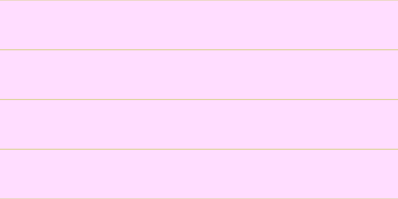 #ffbdff (50%), #dbd393 horizontal lines, two pixels wide, ninety-eight pixels apart