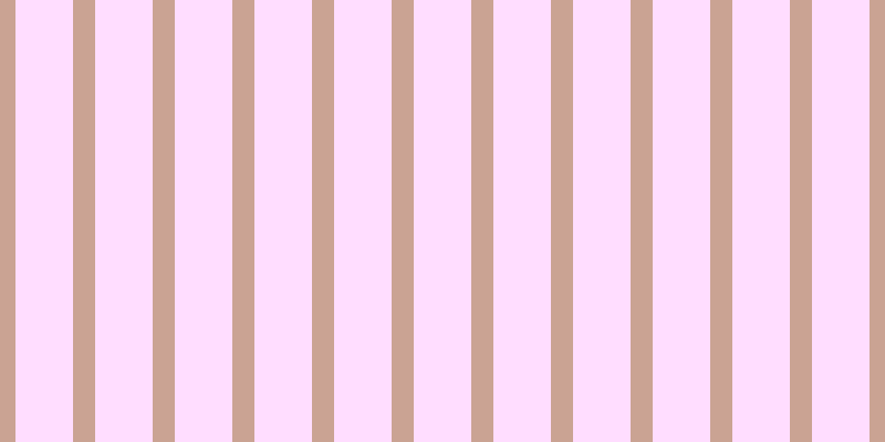 #ffbdff (50%), #caa393 vertical lines, twenty pixels wide, fifty-two pixels apart