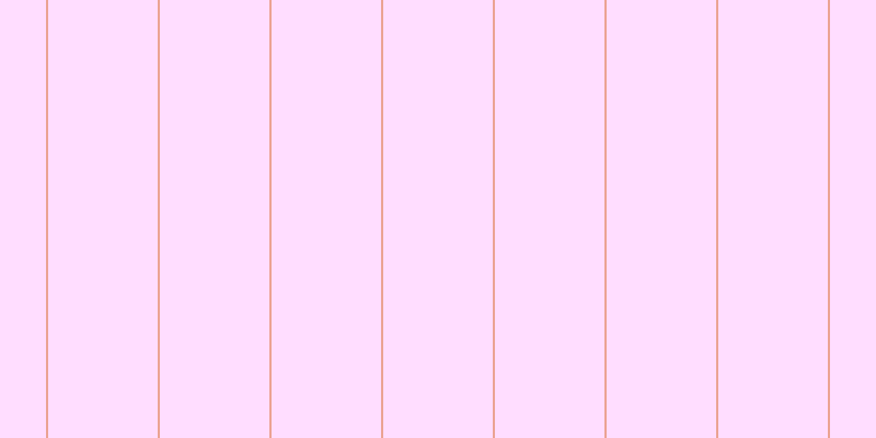 #ffbdff (50%), #eba393 vertical lines, two pixels wide, one hundred pixels apart