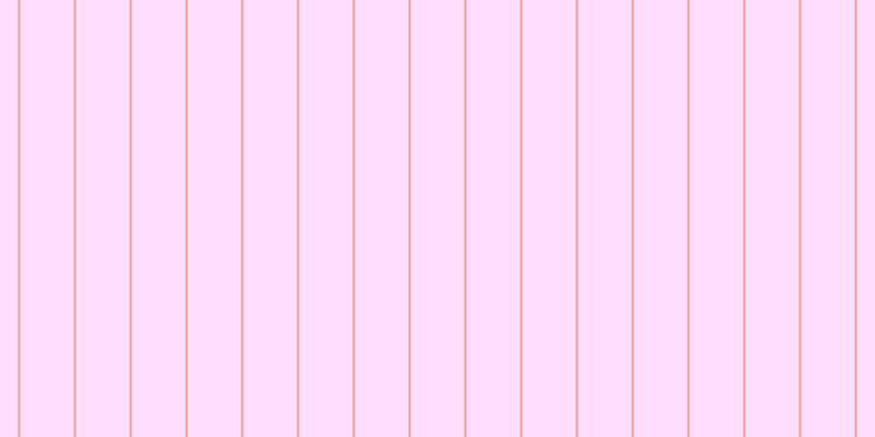 #ffbdff (50%), #eba393 vertical lines, two pixels wide, forty-nine pixels apart