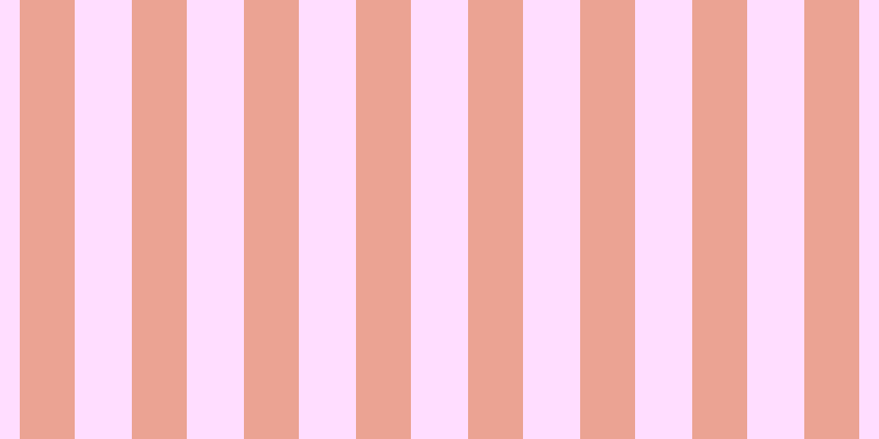 #ffbdff (50%), #eba393 vertical lines, fifty pixels wide, fifty-two pixels apart