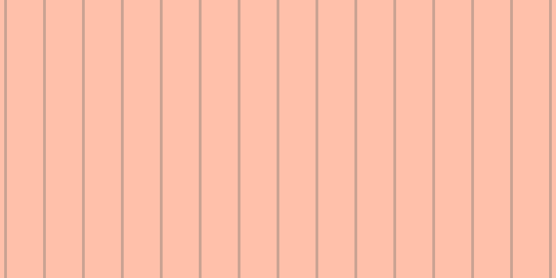 #ffc0aa, #caa393 vertical lines, four pixels wide, fifty-two pixels apart