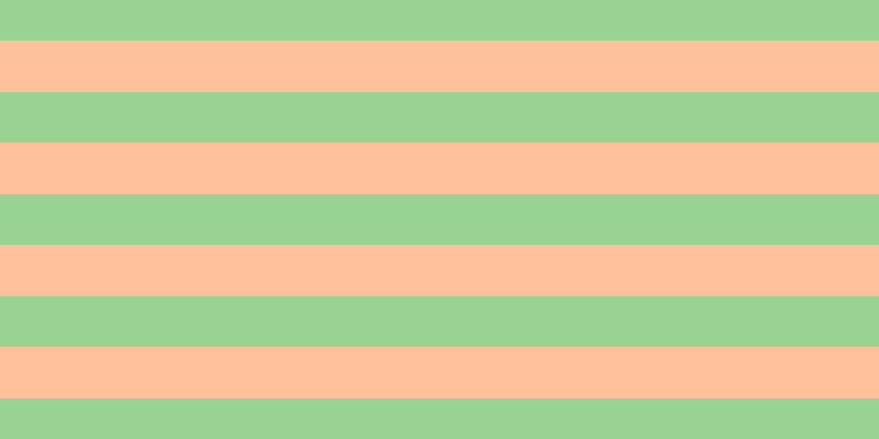 #ffc19b, #99d393 horizontal lines, forty-six pixels wide, forty-seven pixels apart