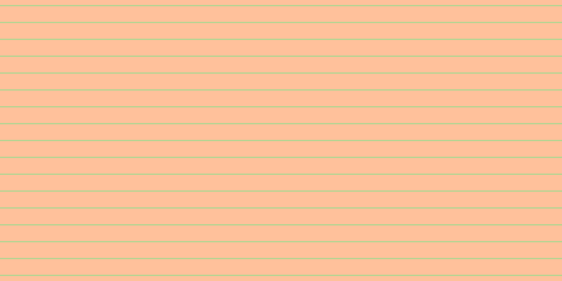 #ffc19b, #bad393 horizontal lines, two pixels wide, twenty-two pixels apart