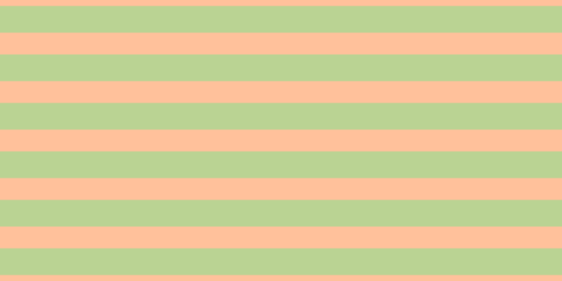 #ffc19b, #bad393 horizontal lines, thirty-eight pixels wide, thirty-one pixels apart