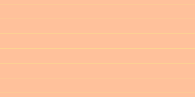#ffc19b, #fcd393 horizontal lines, three pixels wide, fifty-eight pixels apart