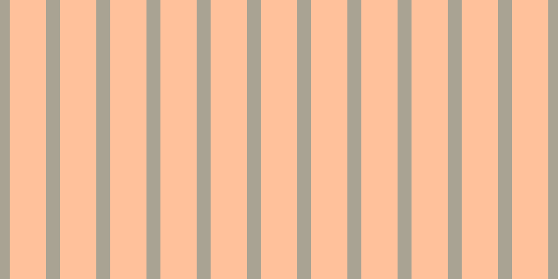 #ffc19b, #a9a393 vertical lines, twenty pixels wide, fifty-two pixels apart