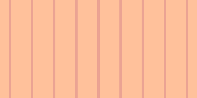 #ffc19b, #eba393 vertical lines, ten pixels wide, eighty pixels apart
