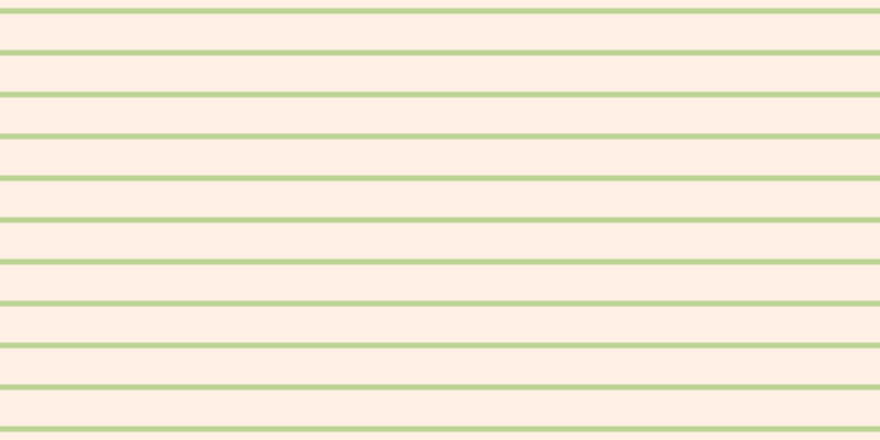 #ffc19b (25%), #bad393 horizontal lines, five pixels wide, thirty-three pixels apart