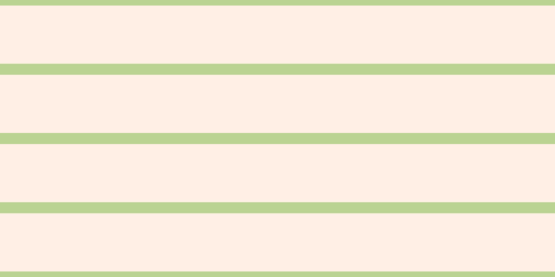 #ffc19b (25%), #bad393 horizontal lines, sixteen pixels wide, eighty-four pixels apart