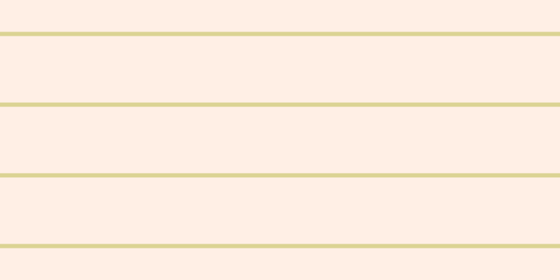 #ffc19b (25%), #dbd393 horizontal lines, six pixels wide, ninety-five pixels apart