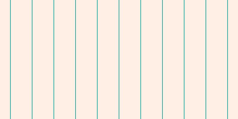 #ffc19b (25%), #04a393 vertical lines, two pixels wide, seventy-one pixels apart