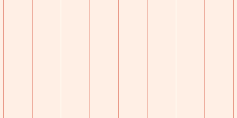 #ffc19b (25%), #eba393 vertical lines, two pixels wide, ninety-five pixels apart