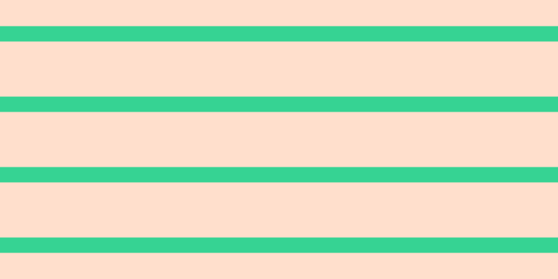 #ffc19b (50%), #36d393 horizontal lines, twenty-two pixels wide, seventy-nine pixels apart