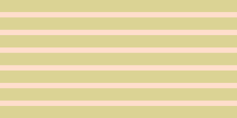 #ffc19b (50%), #dbd393 horizontal lines, forty-two pixels wide, eighteen pixels apart