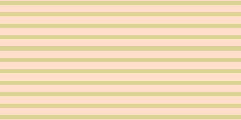 #ffc19b (50%), #dbd393 horizontal lines, fourteen pixels wide, twenty-four pixels apart