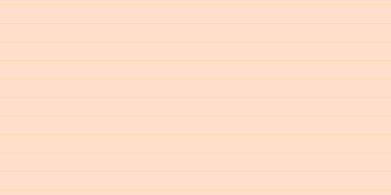 #ffc19b (50%), #fcd393 horizontal lines, one pixels wide, thirty-seven pixels apart