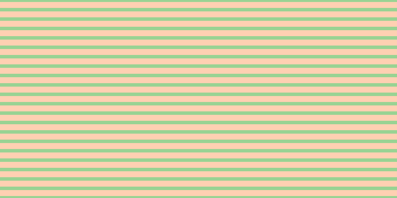 #ffc19b (75%), #99d393 horizontal lines, seven pixels wide, twelve pixels apart