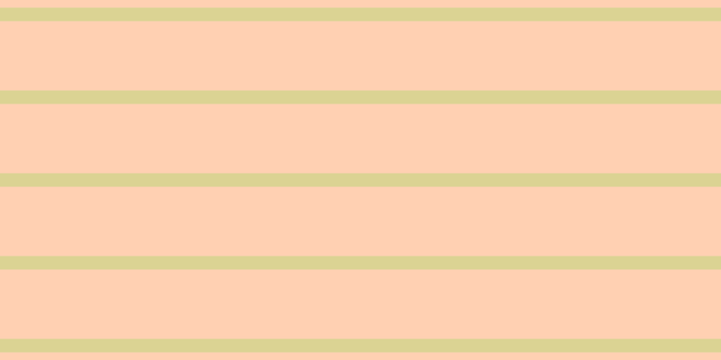 #ffc19b (75%), #dbd393 horizontal lines, fifteen pixels wide, seventy-seven pixels apart