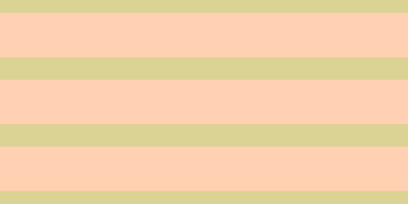 #ffc19b (75%), #dbd393 horizontal lines, forty-four pixels wide, eighty-seven pixels apart