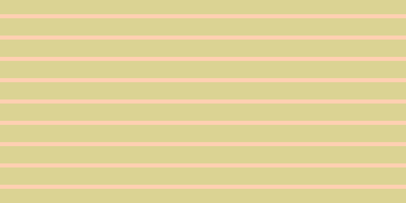 #ffc19b (75%), #dbd393 horizontal lines, thirty-four pixels wide, eight pixels apart