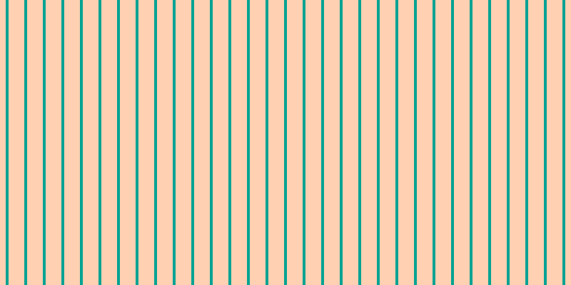 #ffc19b (75%), #04a393 vertical lines, four pixels wide, twenty-two pixels apart
