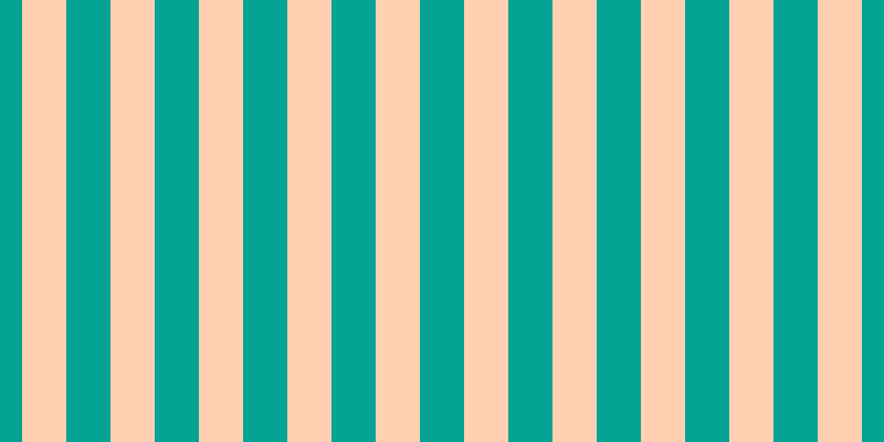 #ffc19b (75%), #04a393 vertical lines, forty pixels wide, forty pixels apart