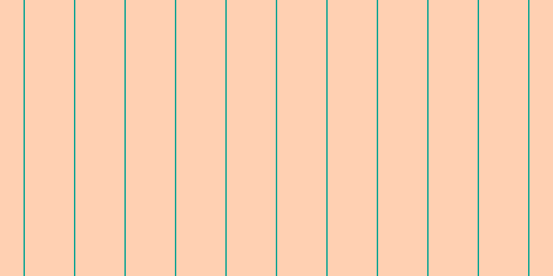 #ffc19b (75%), #04a393 vertical lines, two pixels wide, seventy-one pixels apart