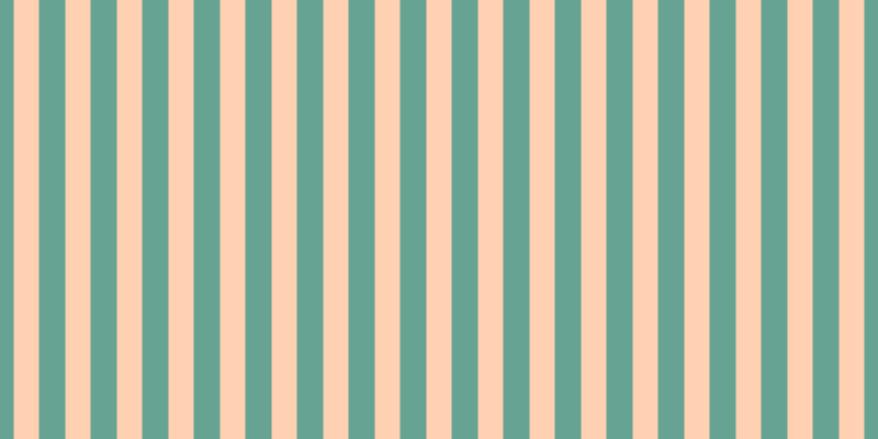 #ffc19b (75%), #67a393 vertical lines, twenty-four pixels wide, twenty-three pixels apart